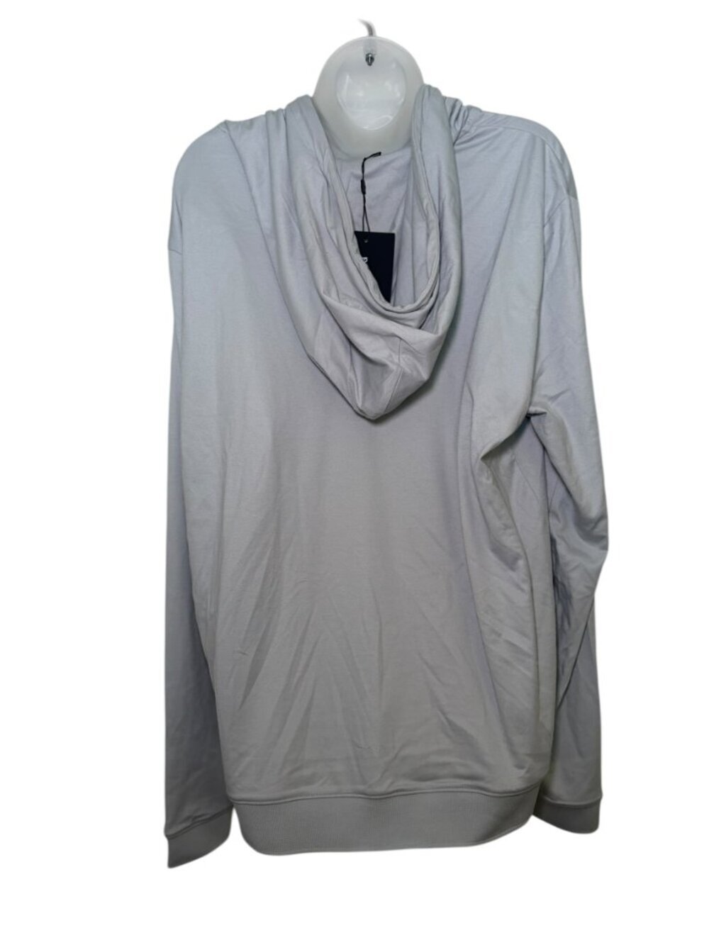 J. Lindeberg Roland Hoodie Gray XXL NWT Lightweight Logo Pullover - Picture 4 of 6